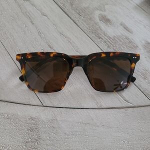 Diff Billie Xl Polarized Brown Tortoise Sunglasses